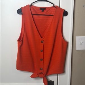 Jcrew button up tank